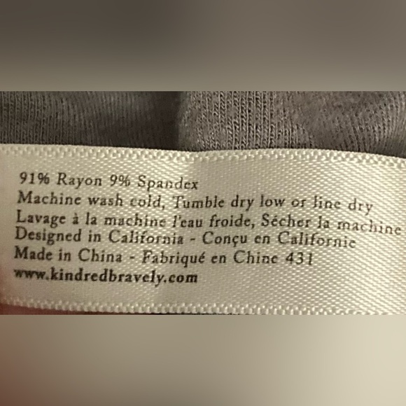 Grey Kindred Bravely Nursing Lounge Bra - Picture 4 of 4